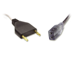 3.6m Bipolar Cord with fixed 28.6mm Pins, Sterile Clear, Disposable