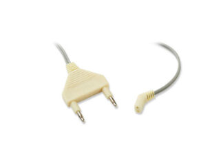 Reusable 3.6m Silicone Bipolar Cord With Fixed 38mm Pins