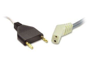 Reusable 3.6m Silicone Bipolar Cord With Fixed 28.6mm Pins