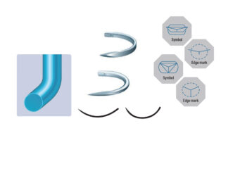 10-0 Prolene Suture, 16.0mm 1/4 + 6.0mm 3/8, 30cm