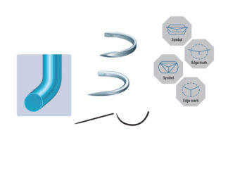 10-0 Prolene Suture, 18.0mm Str + 4.5mm 7/16, 30cm