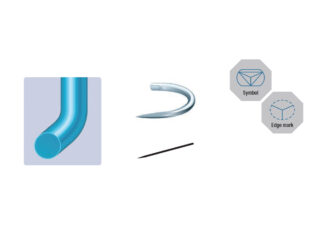 10-0 Prolene Suture, 16.0mm Straight, 15cm