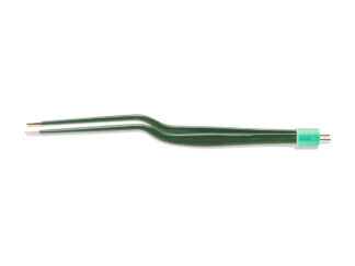 7 3/4" (19.7cm) Scoville-Greenwood Bayonet Irrigating, Bipolar Forceps, Insulated, 1.5mm