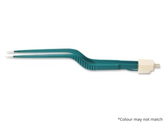 7 1/8” (18.1cm) Yasargil Bayonet Irr. Non-Stick Bipolar Forceps, Ins., 1.0mm