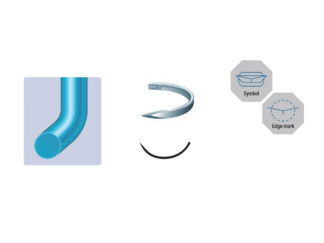 10-0 Prolene Suture, 6.5mm Trape Spatula, 3/8, 30cm