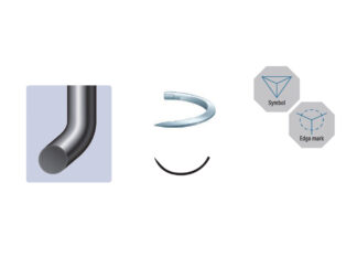 6-0 Nylon Suture, 13.0mm Reverse Cut, 3/8, 20cm