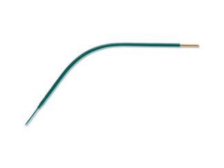 5 7/8” (14.9cm) Tungsten Microdissection Needle, Insulated, Curved