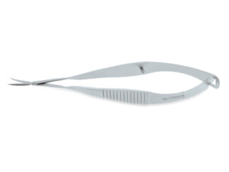 Vannas Scissors 90mm (3.5") - Curved Long Blade