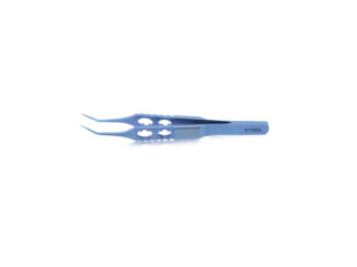 Forceps 90mm (3.5") - Angled Notched