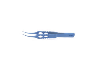 Forceps 90mm (3.5") - Curved Plain