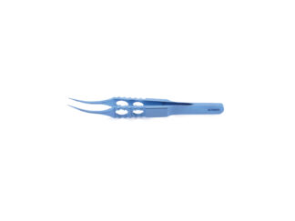 Forceps 90mm (3.5") - Curved 1 Into 2 Teeth
