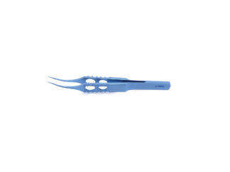 Forceps 90mm (3.5") - Curved Notched