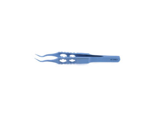 Swan Neck Forceps 90mm (3.5") - Plain Titanium