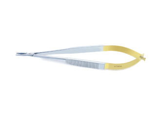 Castroviejo Needleholder No Lock 140mm (5.5") - Straight T/C Jaws