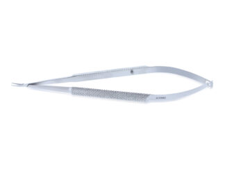 Lim Needleholder No Lock 115mm (4.5") - Curved Silver