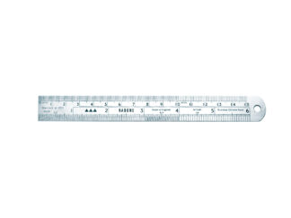 Ruler Stainless Steel 150mm 6"