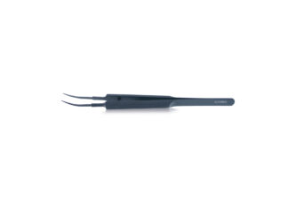Round Body Forceps 100mm (4.0") - Curved 5mm Platform