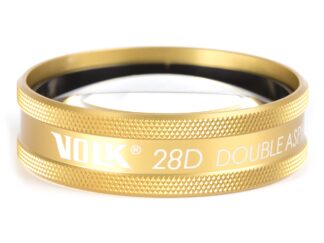 Volk 28D Lens - Gold Ring