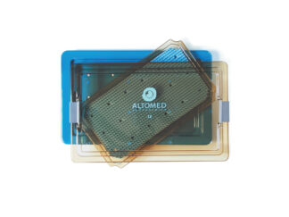 Sterilising Tray With Insert 380 x 255mm (15 x 10") Polymer