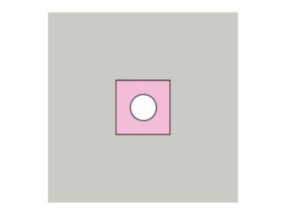 Aperture Drape 40cm x 40cm