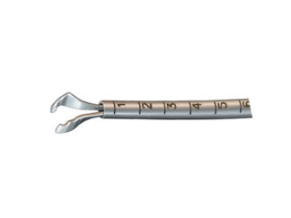 Seibel Capsulorhexis Forceps With Rhexis Ruler & Viewport 23G