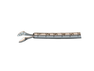 Seibel Capsulorhexis Forceps With Rhexis Ruler 23G
