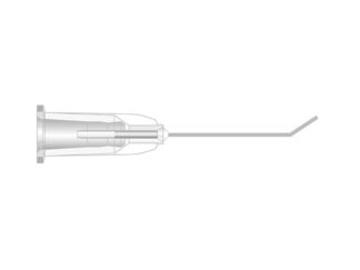 Rycroft A/C Cannula 30G x 7/8" - Angled