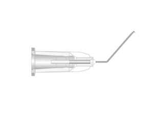 Irrigating Cystotome 27G x 5/8" (0.4 x 16mm) - Angled