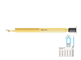 Diamond Knife Keratome 3.2mm Angled